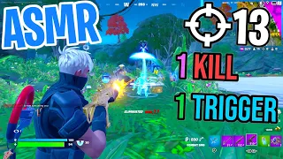 ASMR Gaming 😴 Fortnite 1 Kill = 1 Trigger Relaxing Mouth Sounds 🎮🎧 Controller Sounds + Whispering 💤