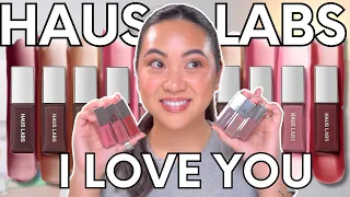 NEW HAUS LABS PHD HYBRID LIP GLAZE PLUMPING GLOSSES | FULL COLLECTION SWATCHED + REVIEWED