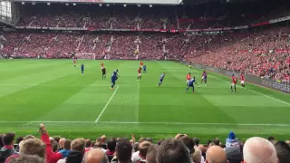 Pogba's first goal for Manchester United
