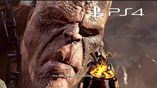 God of War® III Remastered || Cronos Boss Fight || (PS4) Very Hard (Chaos Mode) no commentary