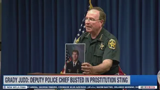 Busted: Deputy police chief shows up at Florida prostitution sting with White Claws, says Grady Judd