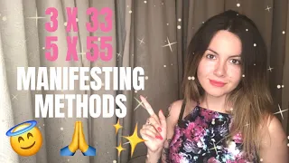 5x55 and 3x33 Manifesting Method IT WORKS | Law of Attraction