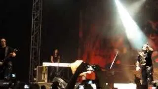 Cradle of Filth Intro and Tragic Kingdom live at Plaza Mayor, Medellín, Colombia