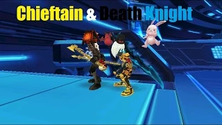 Lost Saga Chieftain and Death Knight Dash Attack Swap