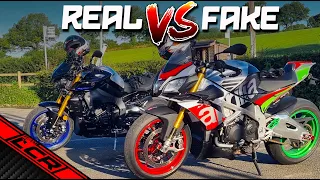 The REAL V4 Vs The Pretender! | MT-10 VS Tuono