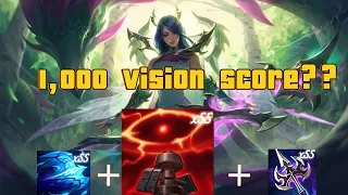 Ashe but I only focus on VISION SCORE! (+1,000?)
