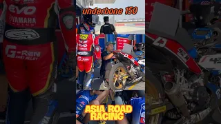 underbone 150 ready for asia road racing test 2023 #underbone150 #asiaroadracing #test
