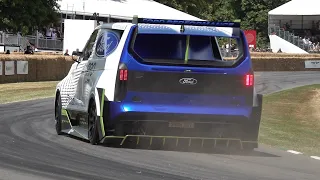 Ford SuperVan 4 EV (2000HP) - Accelerations, Burnouts, Fly By's & Donuts!