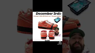 Concepts X Nike SB Dunk Low ORANGE LOBSTER Release Date! #shorts #sneakers #nike