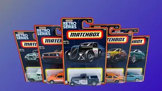 serie Matchbox cars retro