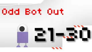 Odd Bot Out levels 21 - 30 | walkthrough gameplay