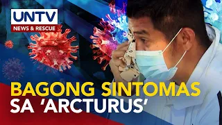 Sore eyes, isa sa mga sintomas ng ‘Arcturus’ subvariant; unang kaso, naitala sa PH – experts