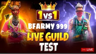 👽HARDEST GUILD😡😡 TEST 1V1 100% FAIR TESTING👽#GYANGAMING#FREEFIRELIVE#CLASSY#NONSTOPGAMING