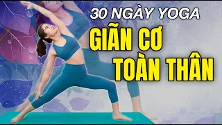 Thử thách yoga giảm mỡ - Ngày 18 - Yoga GIÃN CƠ TOÀN THÂN, PHỤC HỒI NĂNG LƯỢNG |  Hoàng Uyên Yoga