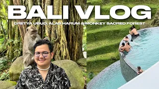 BALI VLOG • Cretya Ubud, Alas Harum & Monkey Sacred Forest | Ivan de Guzman