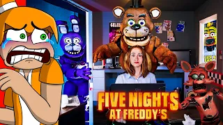 Reaccioné a Five Nights at Freddy's en la vida real! Palmita Mini