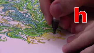 Crayola Marker and Pen Drawing