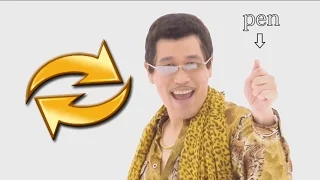 PPAP Pen Pineapple Apple Pen - I Have A Pen Song! (REVERSED)