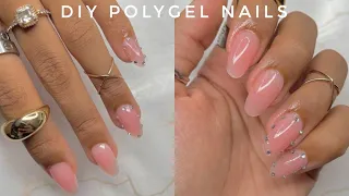 DIY BEGINNER FRIENDLY POLYGEL NAIL TUTORIAL | BEST NAIL TUTORIALS | QUICK, EASY, & IN-DEPTH