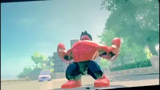 Red Hulk attacks!