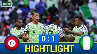 Tunisia Vs Nigeria 0-1 Highlights & Goals   Africa Cup of Nations HD 2019