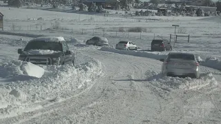 03-15-2021 Aurora, CO Insane Blizzard Aftermath/Cars Buried to Roofs/Roof Collapse/30in Accumulation