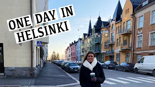 ONE DAY IN HELSINKI FINLAND - Top Things To Do In The Winter!