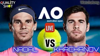 🎾NADAL vs KHACHANOV | Australian Open 2022 | LIVE Tennis Play-by-Play Stream | Tennis Live Stream