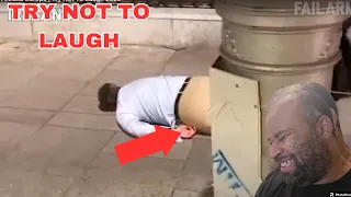 REACTION | Idiots Around Europe | Try Not To Laugh 2023