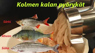 kalapullat | Kokkaillaan kalapullia pilkki saaliista