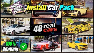 HOW TO INSTALL REAL CARS PACK IN GTA 5 | GTA 5 KORN 48 CAR PACK | GTA 5 Mods