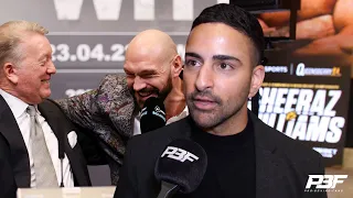 RIFT BETWEEN TYSON FURY AND FRANK WARREN?! DEV SAHNI RESPONDS TO CLAIMS FROM TEAM USYK