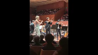 Hilary Hahn Encore with TwoSetViolin - Gavotte for Three Violins, Antonín Dvořák (Sydney 7/30/22)