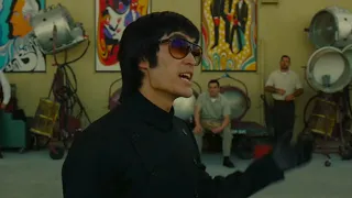 Cliff Booth vs Bruce Lee Scene