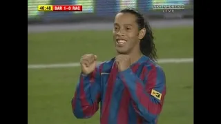 Ronaldinho vs Racing Santander - Home - La Liga - 2005/2006 - Matchday 13