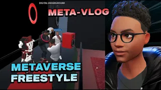 Metaverse Vlog #1 : Freestyling in the Metaverse with TheRealAntidote in @Spatial_io