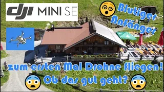 Als Anfänger zum ersten Mal Drohne fliegen - DJI Mini SE (ob das gut geht?)