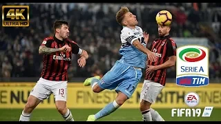 AC Milan vs Lazio Goals & Match Highlights Serie A 4/13/2019 Gameplay