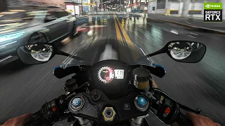 ⁴ᴷ⁶⁰ GTA 5: POV Ultra Realistic Motorbike Ride in Liberty City! RTX 3090 Ti Ray Tracing Graphics Mod