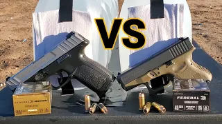 9mm vs .40 s&w federal punch 👊