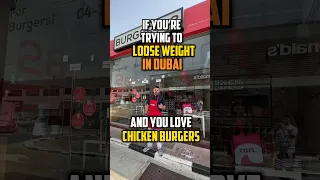 How to loose weight when you love burgers in Dubai ! #dubai #alexdebare