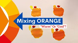 Mixing Orange Paint (And How A Colour Wheel Works!)