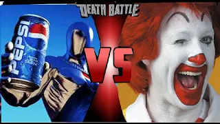 Ronald McDonald V.S Pepsi Man