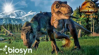 Biosyn sanctuary - Buck and Doe life,The valley jurassic world evolution