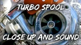 Turbo spool close up and sound, 1st and 2nd gear on a miata