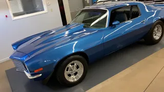 1973 Chevrolet Camaro Type LT — walk-around / cold start video