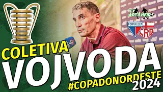 [Copa do Nordeste '24] Coletiva Vojvoda | Pós-Jogo Fortaleza 2 X 0 CRB | TV ARTILHEIRO