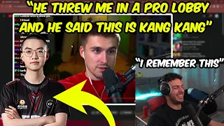 Tarik Reacts To Ludwig Telling When He Threw Him In a PRO Lobby As Kangkang