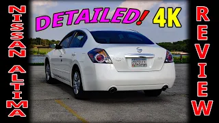 Nissan Altima 2.5 S Detailed Review 0-60 4th Generation 2011 2006 2007 2008 2009 2010 2012 4K Video