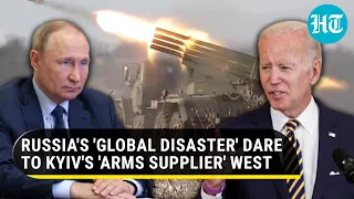 Putin's 'global disaster' dare over arms aid; Zelensky blames West's 'indecision' for setbacks